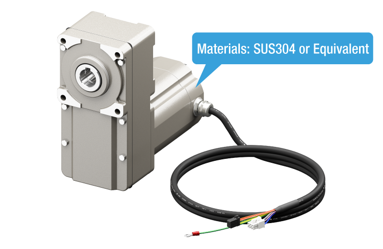 Brushless Motor Stainless Steel Type Material SUS304