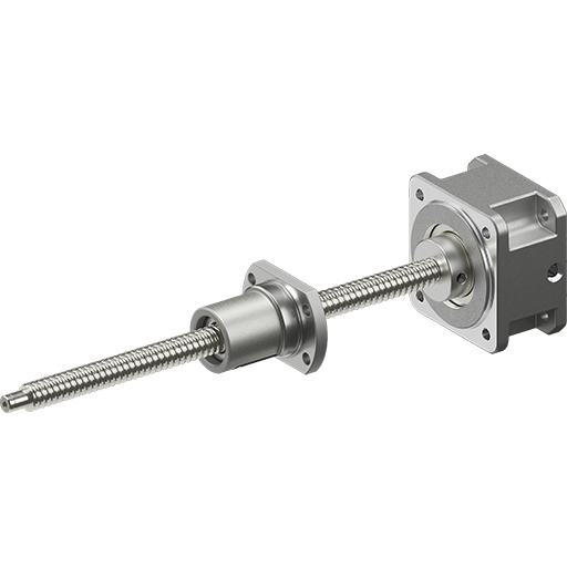 Mounting Adapter for Linear Actuator Rolled Ball Screw Type