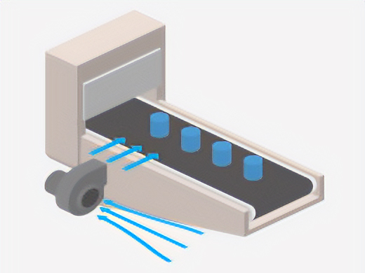 Air-Blow Cooling and Drying