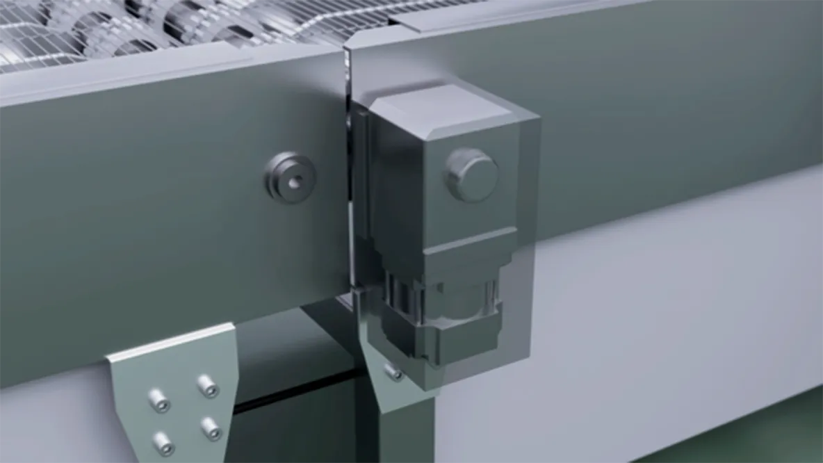 Industrial Gear for Conveyors (Gray enclosure with mounting bracket)
