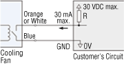 Alarm Output Circuit Connection Example